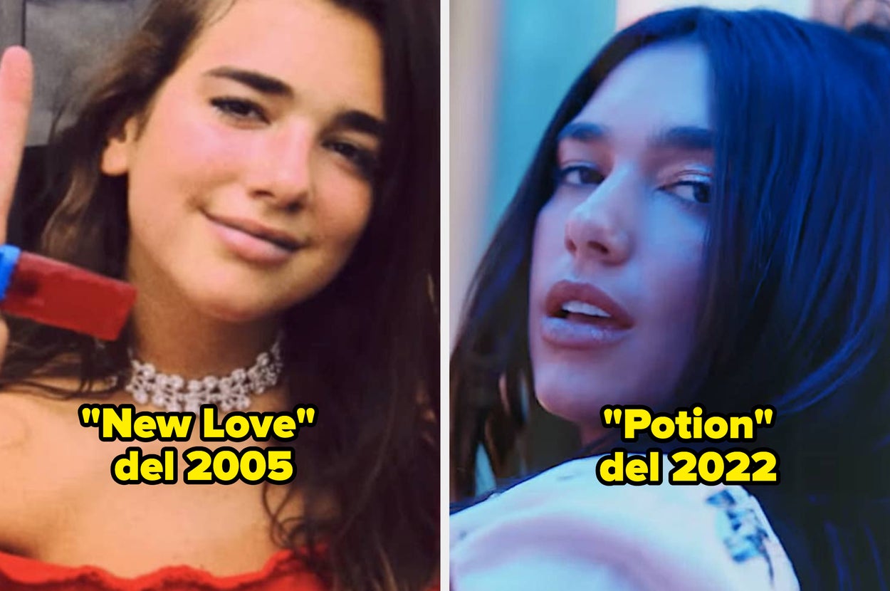 Así se veían 28 famosos en su primer video musical