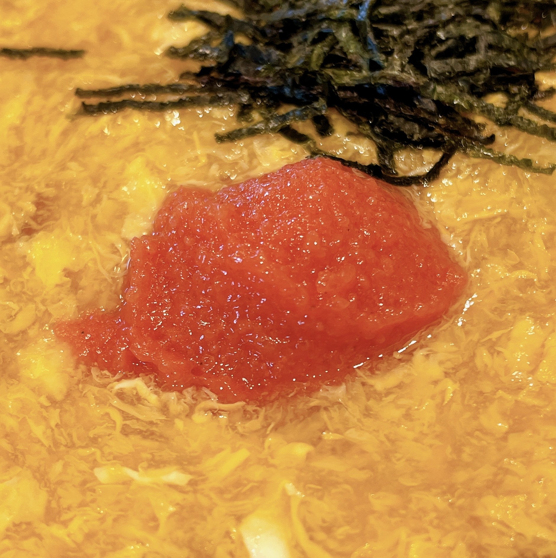 丸亀製麺のおすすめのメニュー「明太玉子あんかけうどん」