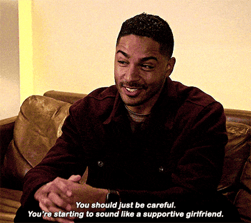 jordan says &quot;you should just be careful. you&#x27;re starting to sound like a supportive girlfriend&quot;