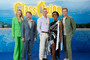 Actors Kate Hudson, director Rian Johnson, Daniel Craig, Janelle Monae and Edward Norton