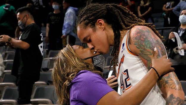 Brittney Griner's wife has opened up about the "hopeless" experience she went through while her wife was detained in a Russian jail for 294 days.