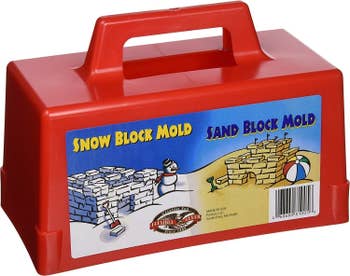 The red snow block mold