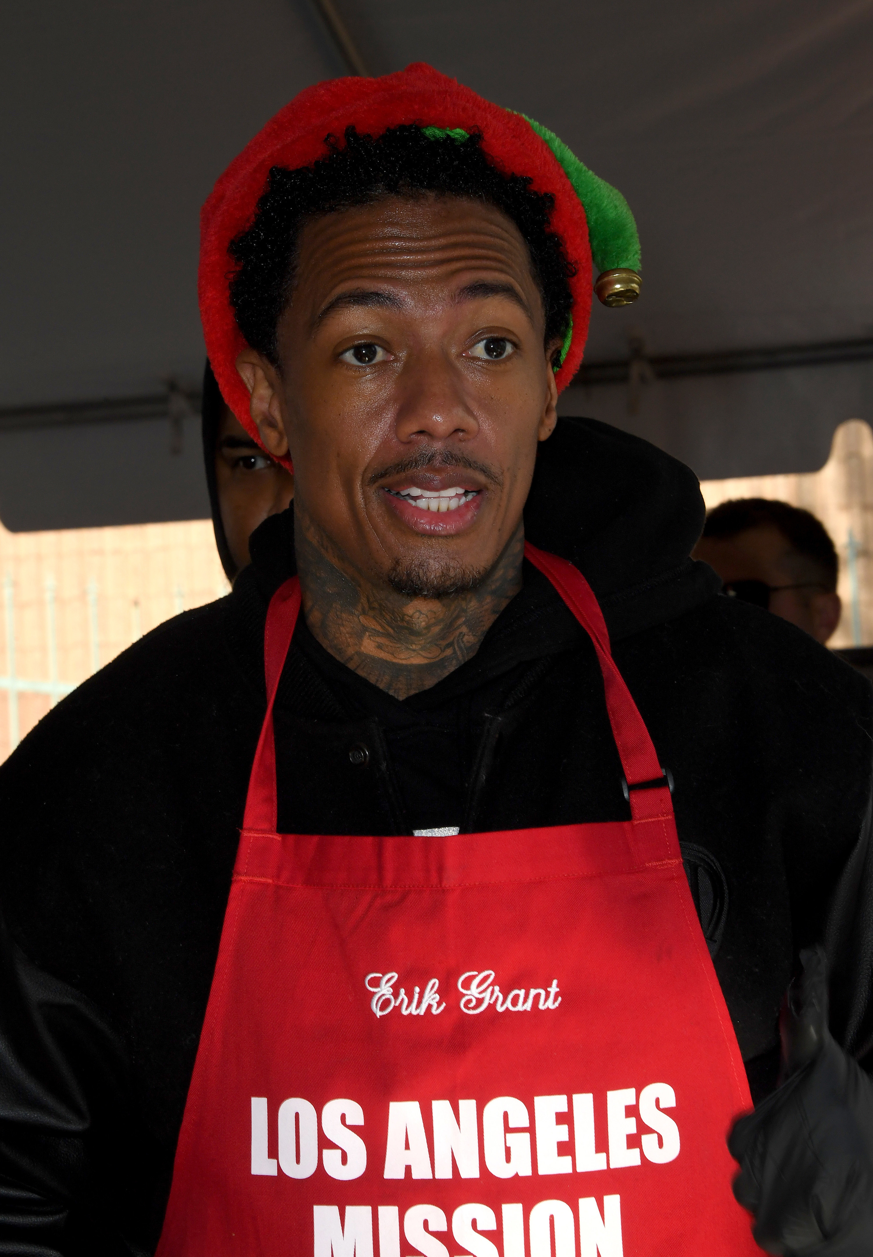 Closeup of Nick Cannon