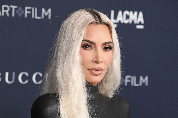 Kim Kardashian Finally Ditched The Platinum Blonde Look, And Her Hair Looks So Much Healthier