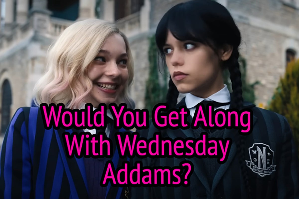 Where to find the BuzzFeed wednesday addams quiz｜Recherche TikTok