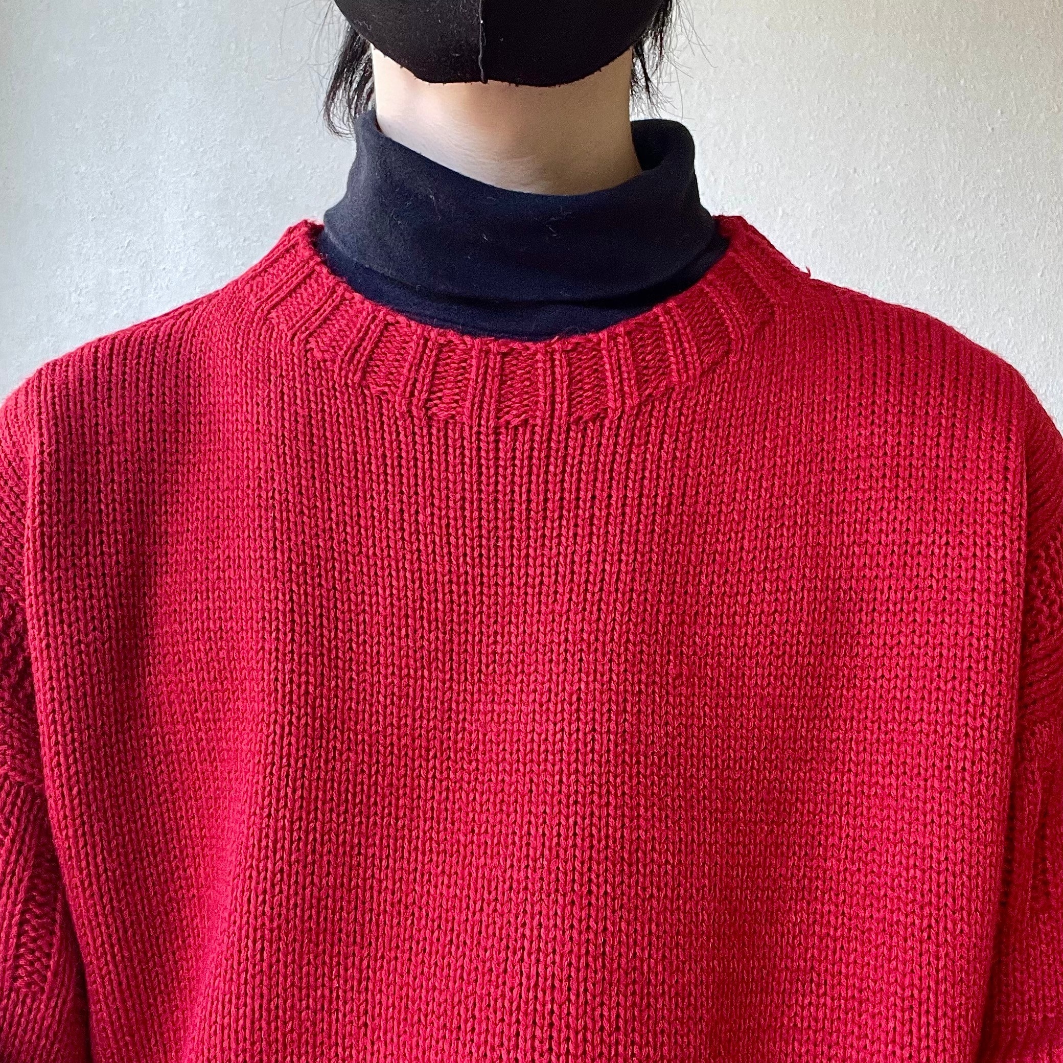 GU（ジーユー）のおすすめのメンズアイテム「ローゲージガンジーセーター（長袖）」