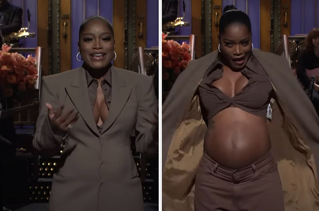 Keke Palmer Revealed She's Pregnant In Her "SNL" Monologue And I'm Weeping