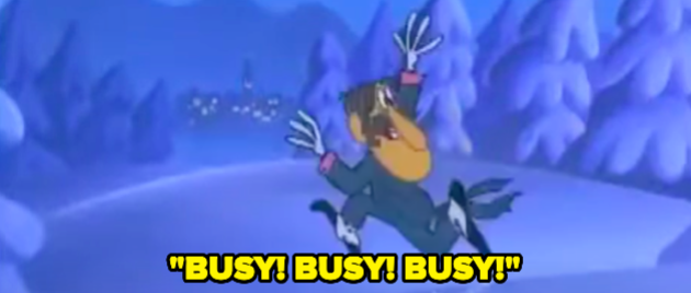 &quot;Busy! Busy! Busy!&quot;