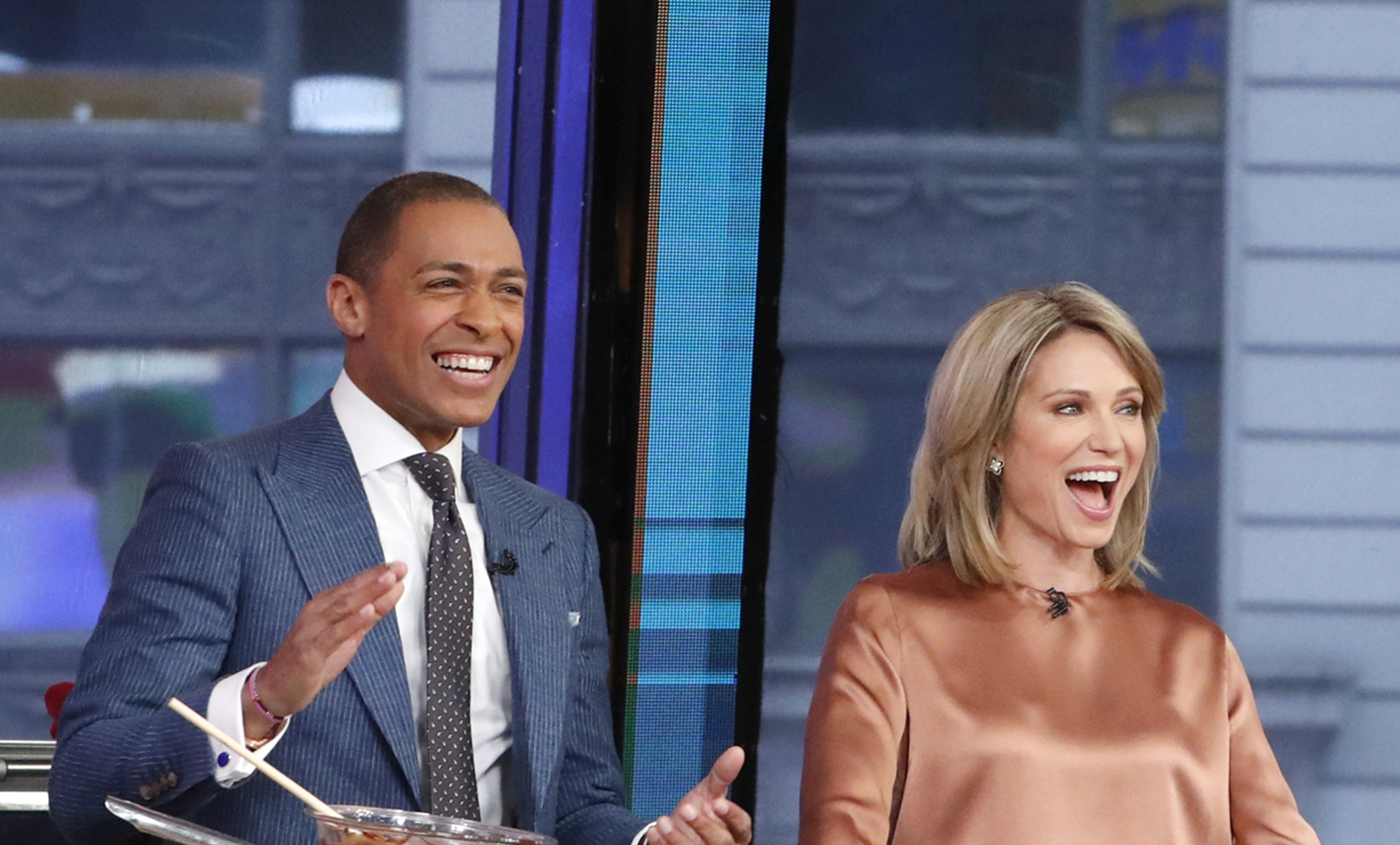 GMA3 s T J  Holmes And Amy Robach Benched Off Air - 80