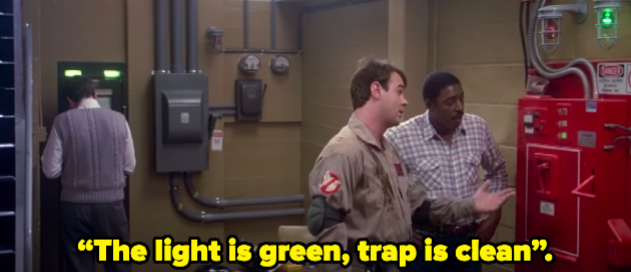 &quot;The light is green, trap is clean.&quot;