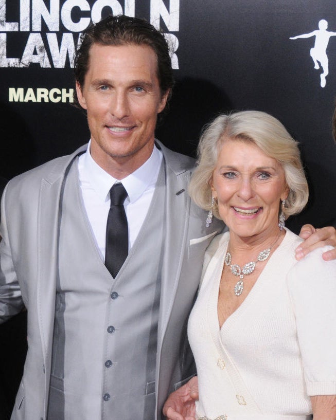 Matthew McConaughey and Mary McCabe