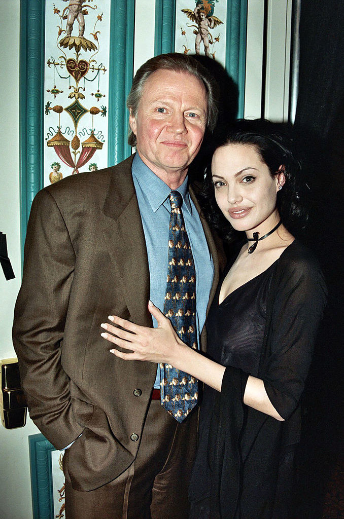 Jon Voigt and Angelina Jolie