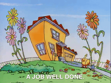 home in &quot;rocko&#x27;s modern life&quot;