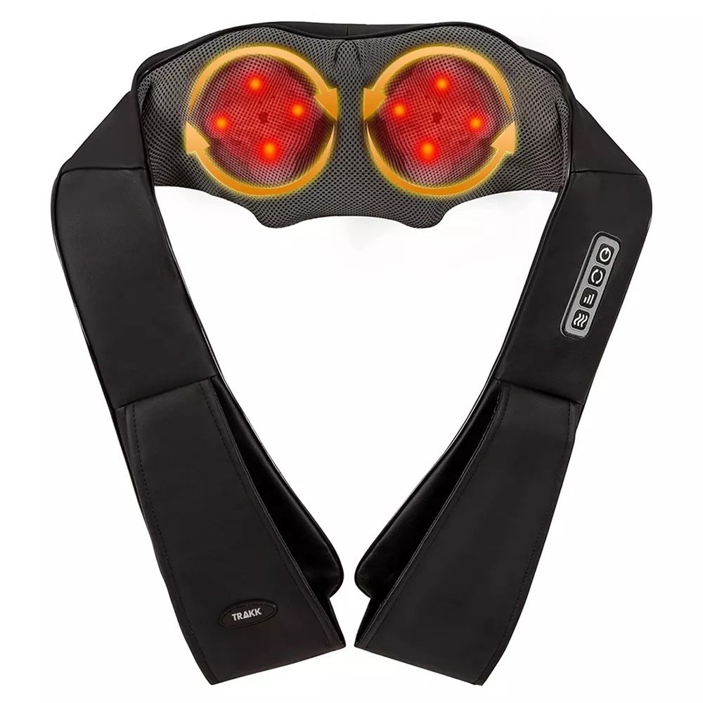 The wearable neck massager