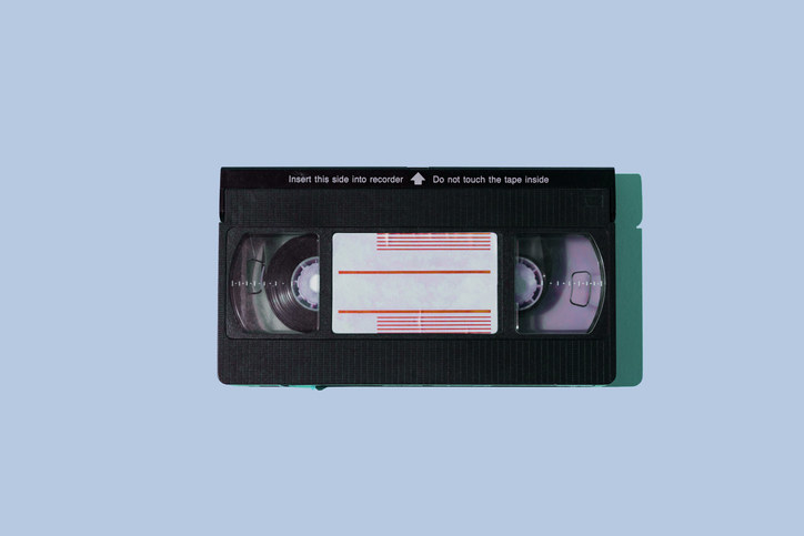 A VHS tape