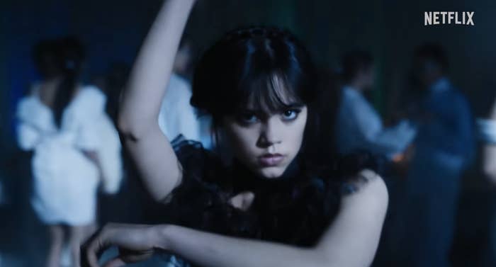 How Jenna Ortega's 'Wednesday' Dress Was Hacked for Viral Dance Moves – WWD