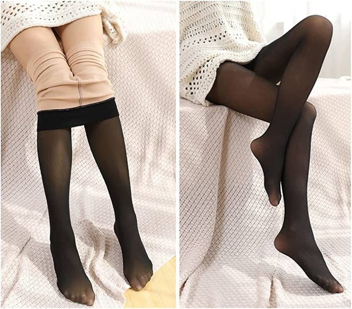 I Tried The Magic Thick Tights That Look Like 10 Den Ones