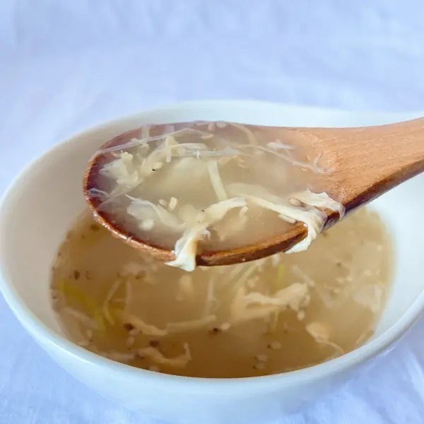 無印良品のオススメのスープ「食べるスープ コムタンスープ」