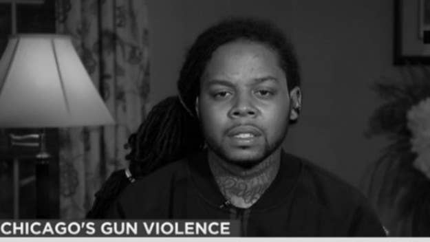 King Louie discusses gun violence just days after surviving gun shot to the head.