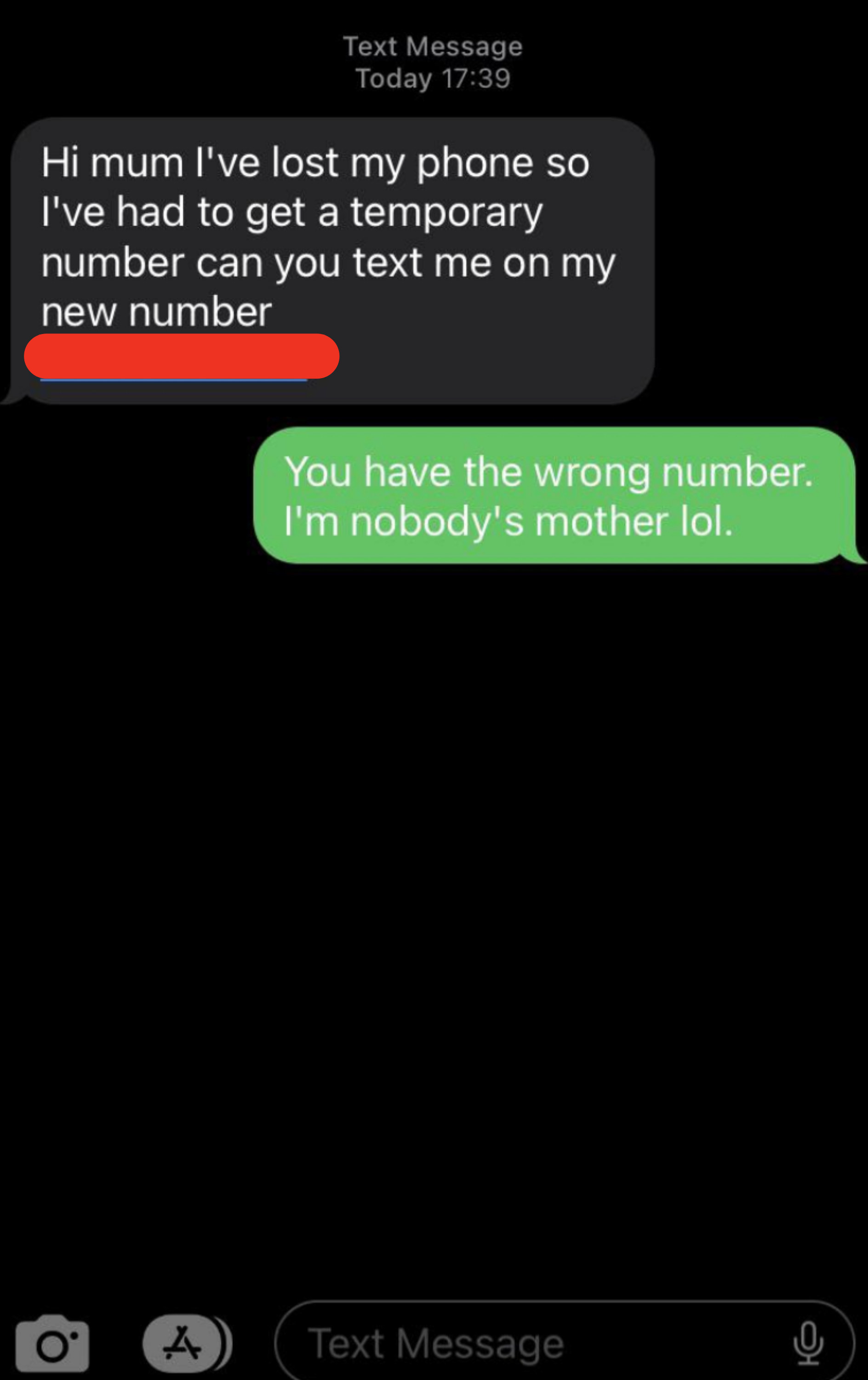 17 Funny Wrong Number Texts Reddit - 6