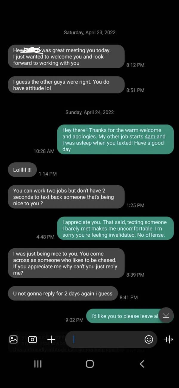 Man upset his coworker didn&#x27;t &quot;text back right away&quot;