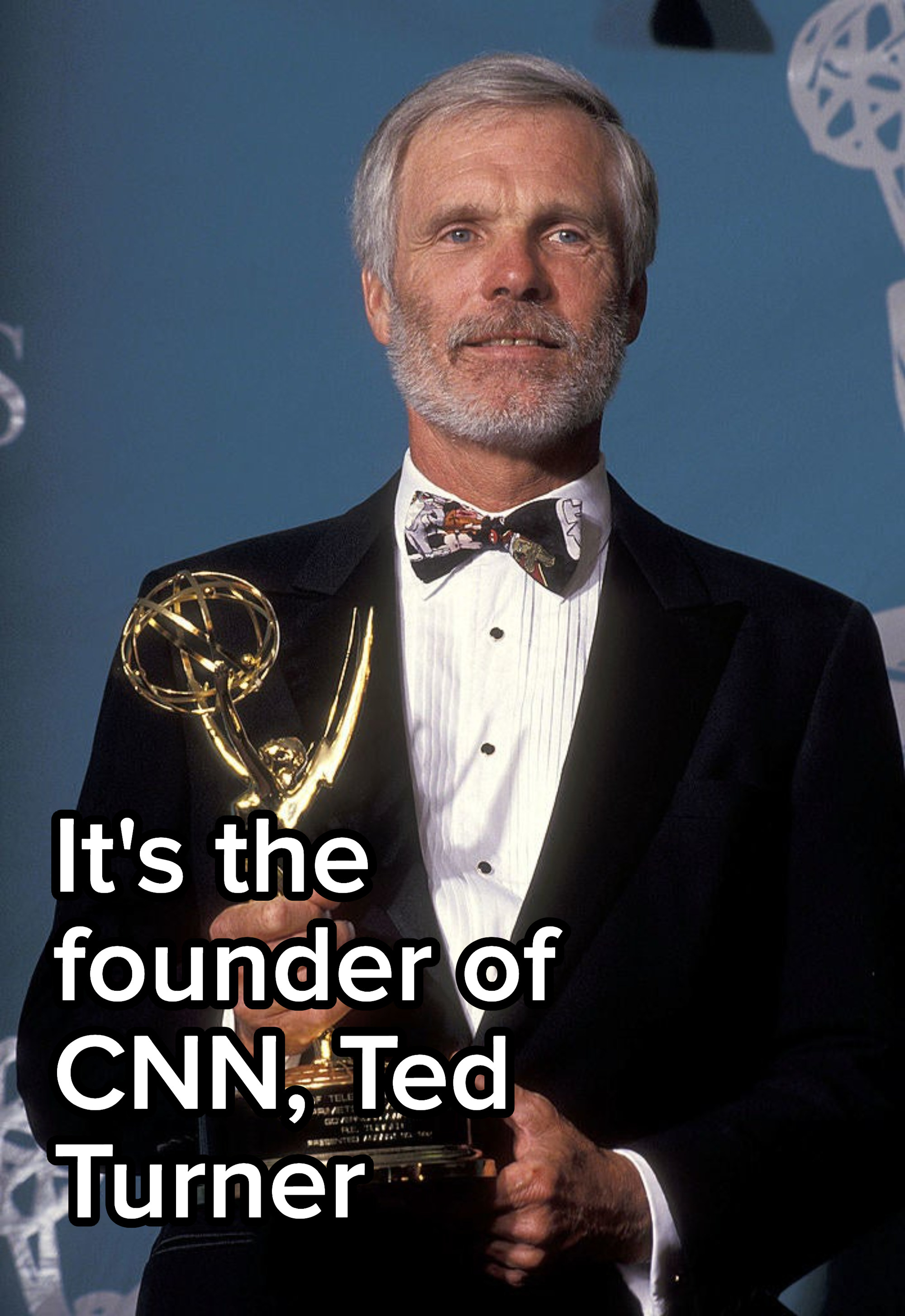 It&#x27;s the founder of CNN, Ted Turner