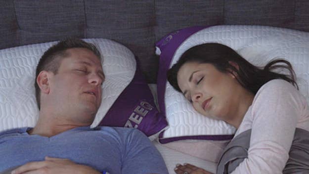 With eight speakers in it, this pillow connects to iTunes or Spotify and streams music while you sleep.