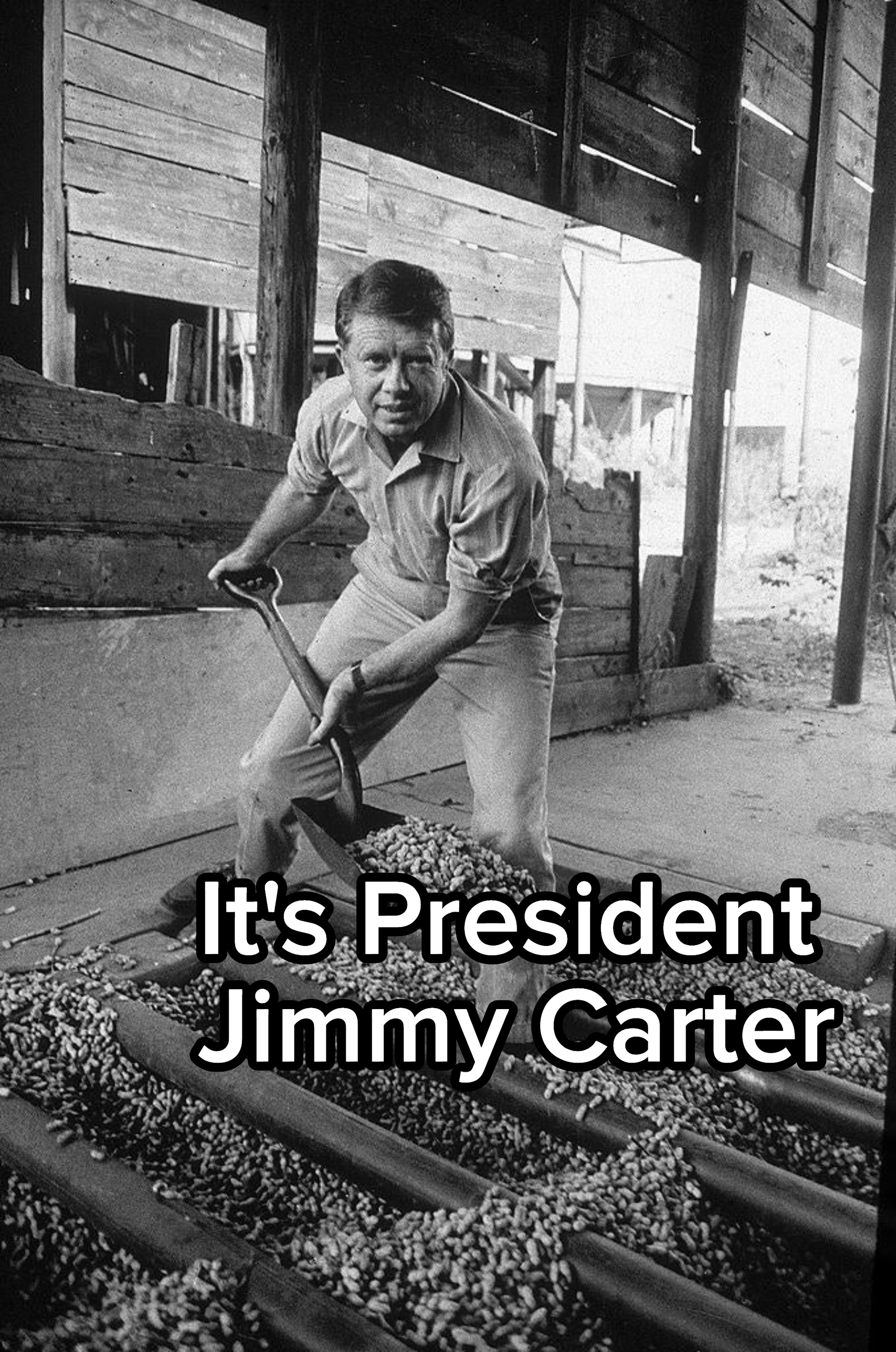 It&#x27;s President Jimmy Carter
