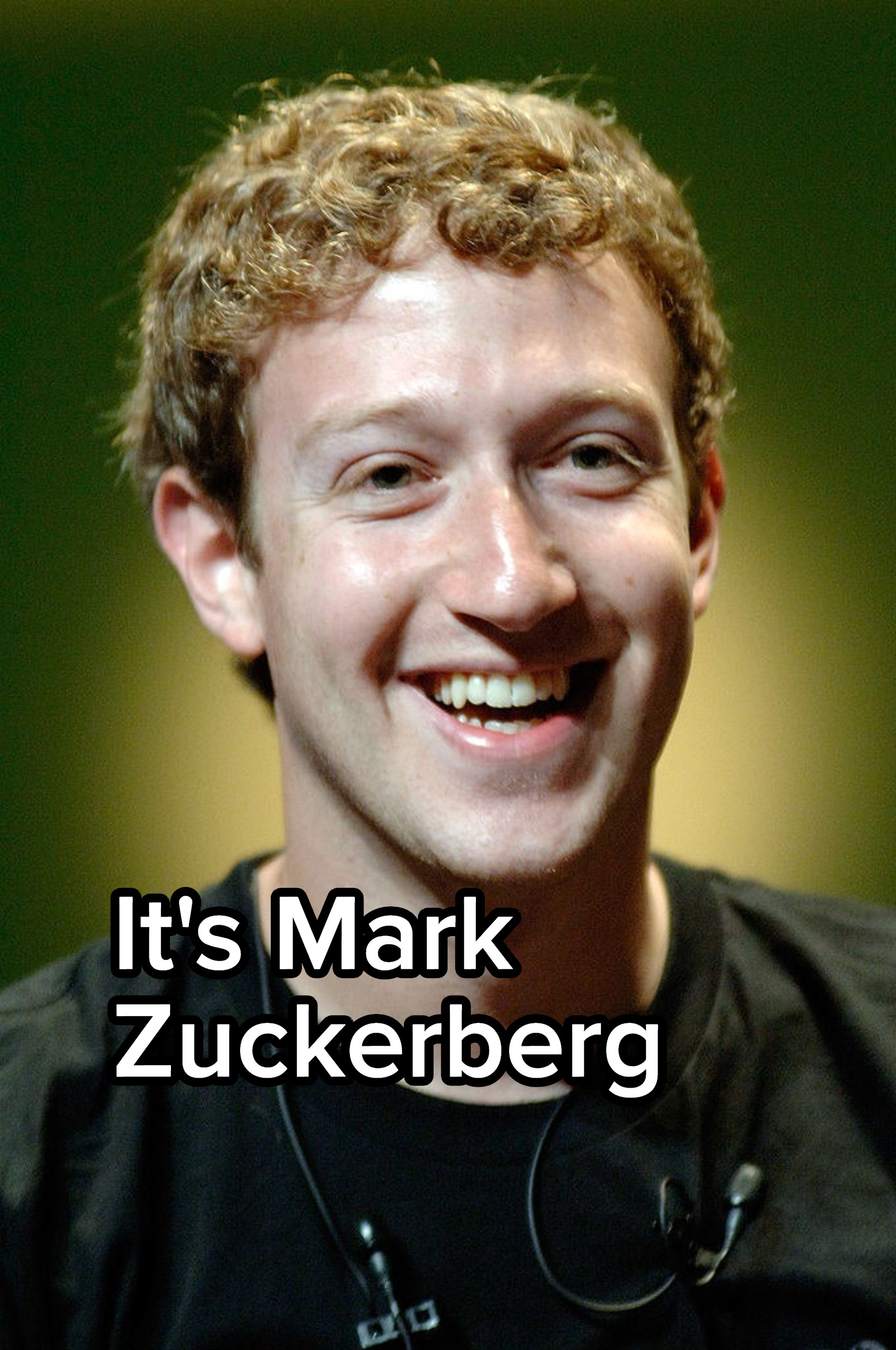 It&#x27;s Mark Zuckerberg