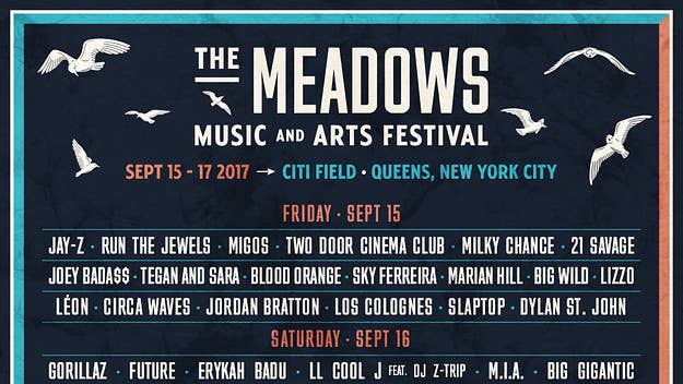 The Meadows takes place on September 15 - 17.