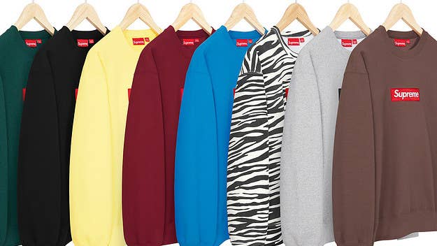 Stüssy x Denim Tear, Supreme Fall/Winter 2022 box logo crewnecks, le FLEUR, and more great drops are highlighted in this weekly roundup of style releases.