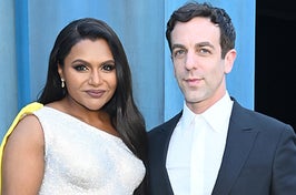 Mindy Kaling and B.J. Novak dated on-and-off while filming The Office.