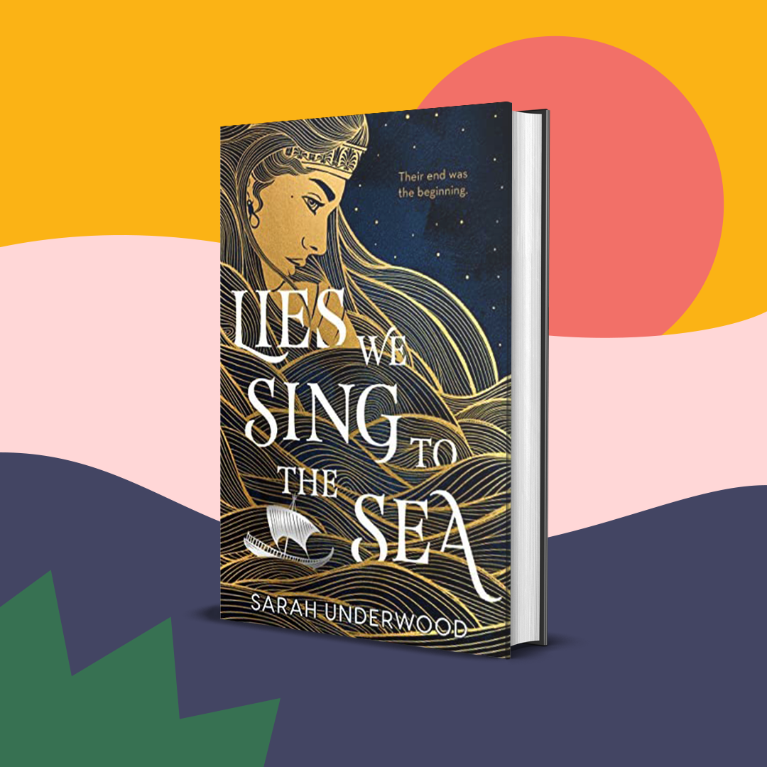 Cover art for the book &quot;Lies We Sing to the Sea&quot;