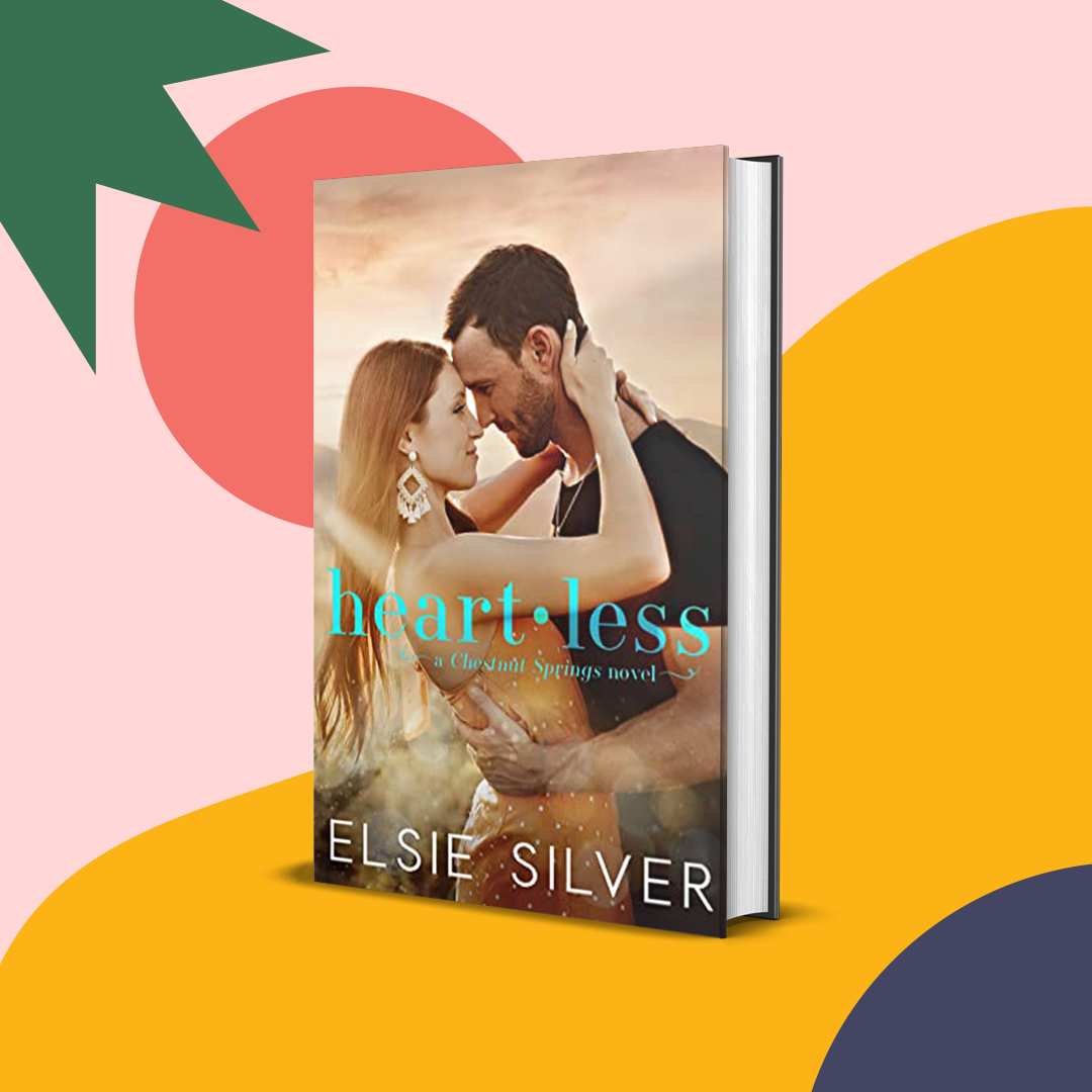 Cover art for the book &quot;heart-less&quot; by Elsie Silver
