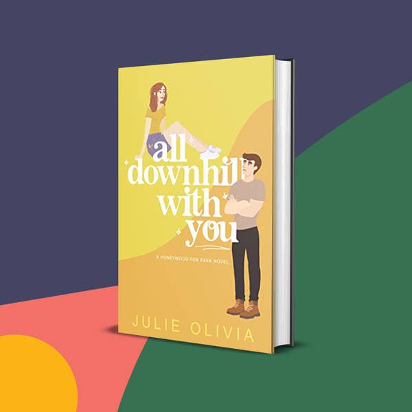 Book cover for All Downhill With You