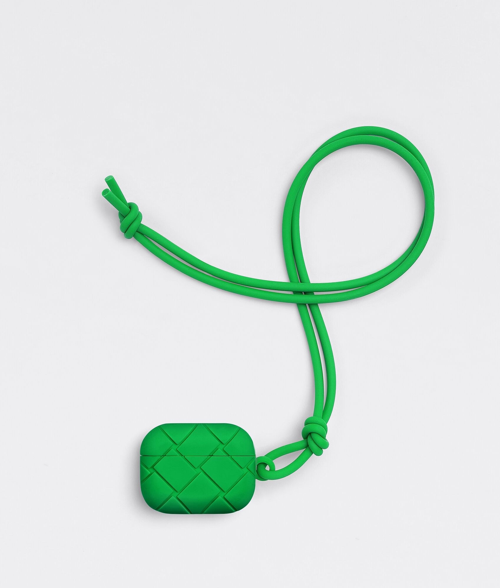 The green case with strap