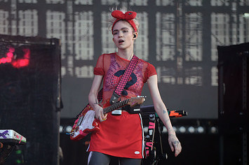 Singer Grimes.