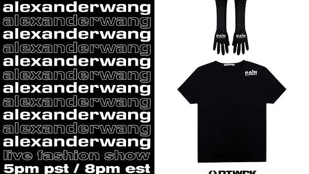 Alexander Wang has partnered with NTWRK to deliver a live shoppable broadcast during the brand's Fall 2019 show in New York.