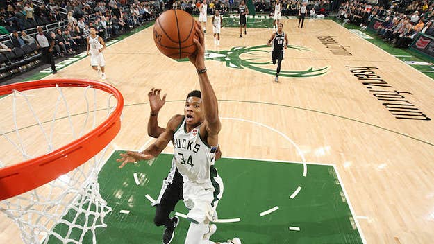 Shaq loves Giannis Antetokounmpo, particularly his inside game. That's why the former NBA "Superman" is handing the over his cherished nickname.