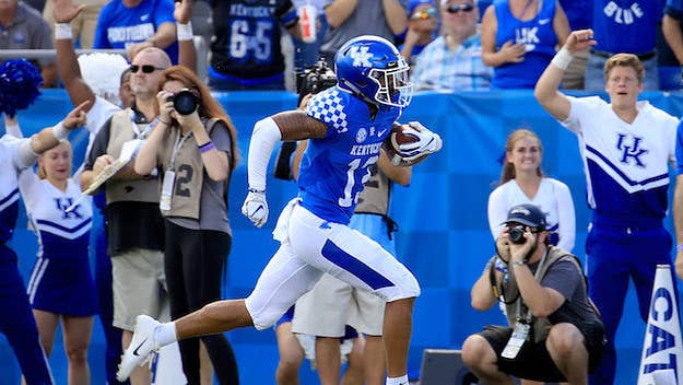 A young Kentucky football player was taken into custody on fourth-degree misdemeanor charges for assault.