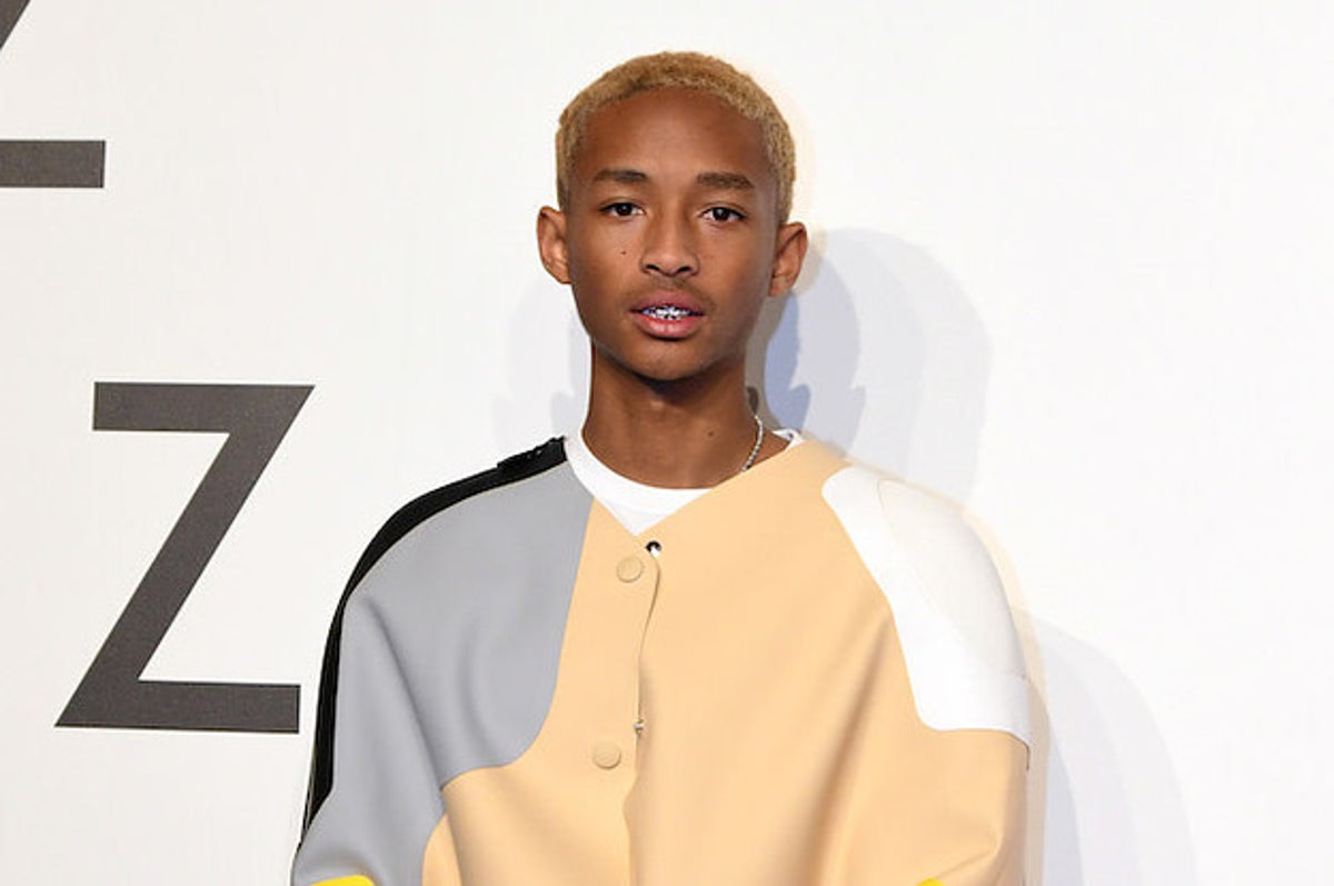 American rapper and singer Jaden Smith arrives at the Louis