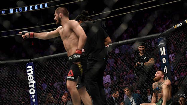 Khabib Nurmagomedov was angry even after beating Conor McGregor, but time may have softened his stance on the rabble-rousing Irish fighter.