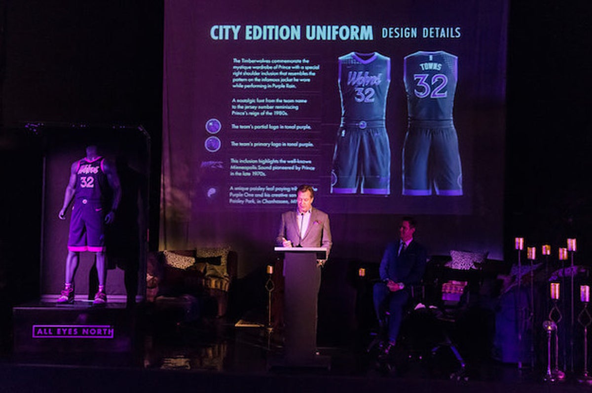 Timberwolves unveil Prince-themed 'City Edition' uniforms