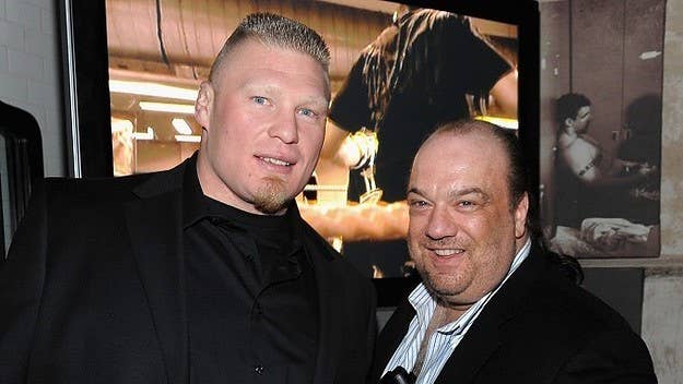 Brock Lesnar's personal "advocate" Paul Heyman says a fight is a definite possibility.