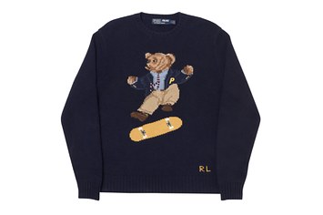 Palace x Polo Ralph Lauren Skate Bear Sweater