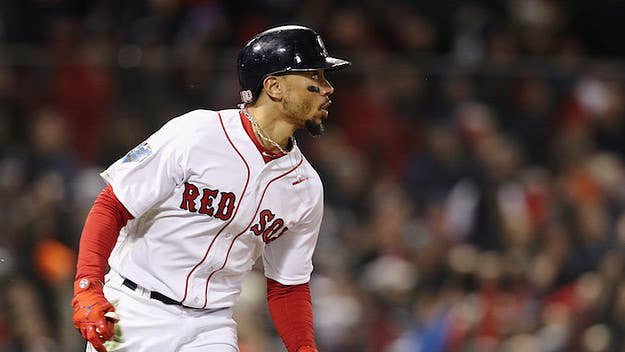Outfielder Mookie Betts showed up at the Boston Library at 2 a.m. to feed the homeless. A few hours earlier, he had helped the Red Sox to a World Series win.
