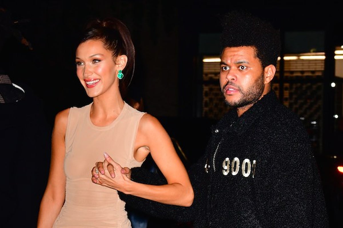 Bella Hadid and The Weeknd in Miami Together December 2015