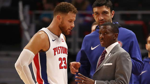 After the Pistons' last-second win over the Raptors on Wed. night, Blake Griffin got in a dig about Raps team president Masai Ujiri, who fired Dwane Casey.