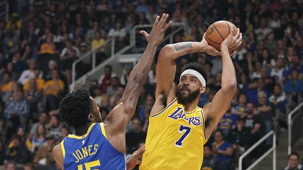 In the quest to dethrone the defending NBA champion Warriors, JaVale McGee, one of the newest Lakers, told us LA controls its own destiny in the West.