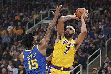 JaVale McGee Warriors Lakers Preseason 2018